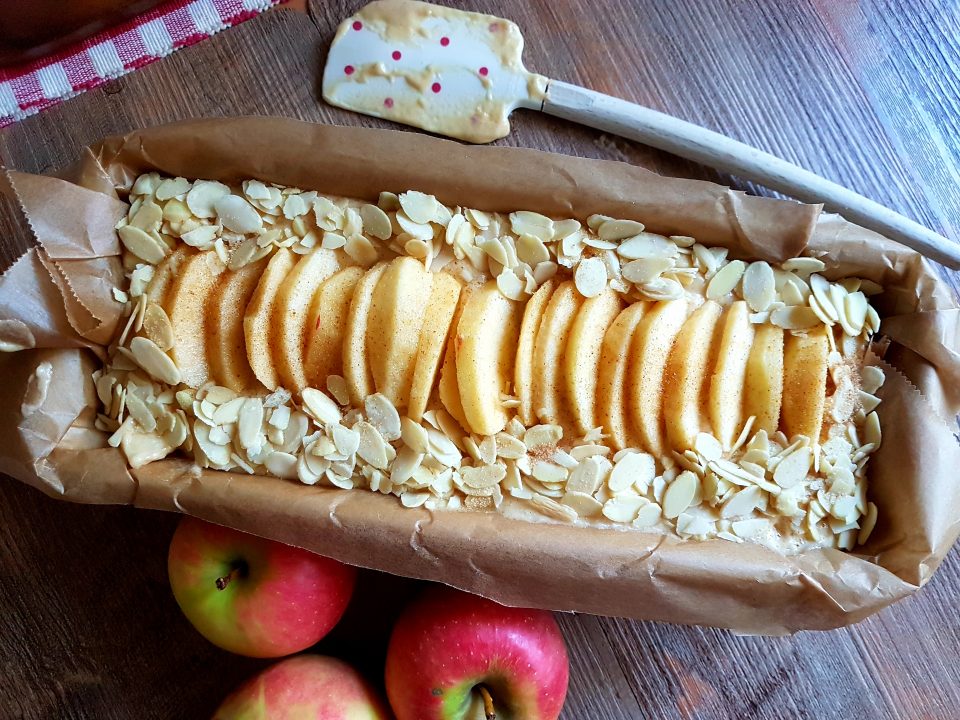 Apfel Joghurt Kuchen Kastenform